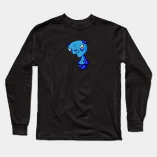 Single blue bear Long Sleeve T-Shirt